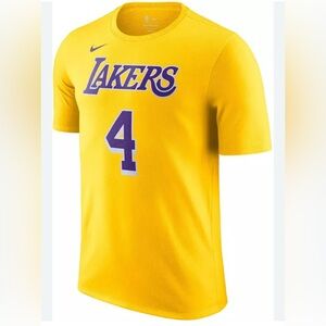 Dalton Knecht Los Angeles Lakers Gold Jersey Mens #4 XXL Rookie